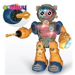 CB861916 CB861917 - Gear lighting music walking launch kids robot electronic toy